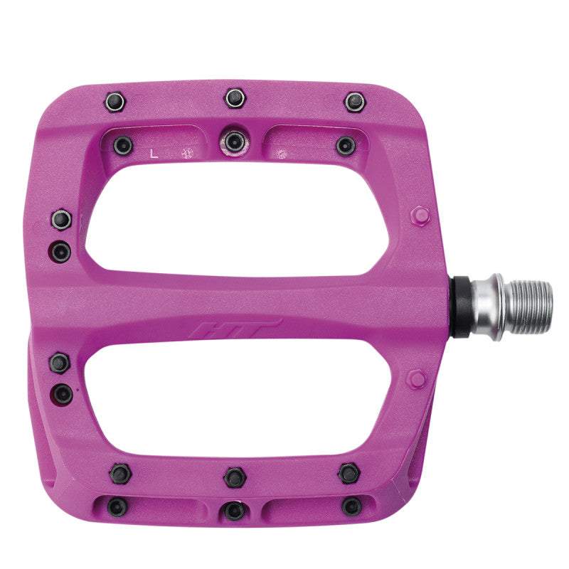 HT COMPONENTS NANO-P Pedali piatti PA03A Viola