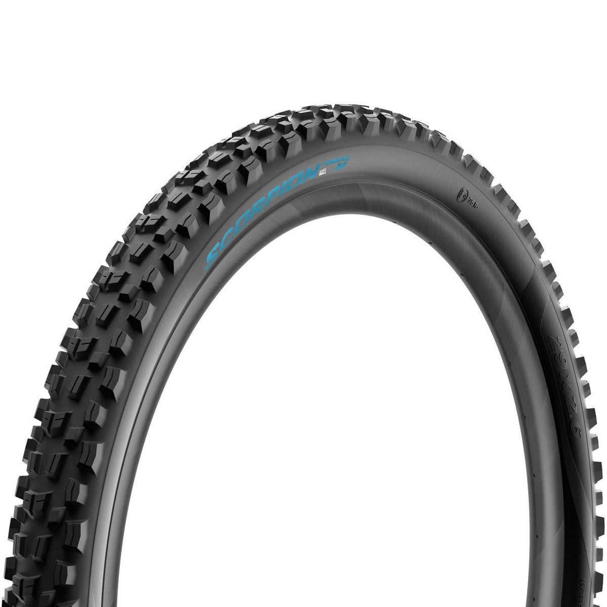 Pneumatico PIRELLI SCORPION ENDURO M COLOUR EDITION 29x2.60 HardWall Tubeless Ready pieghevole nero/turchese Petronas