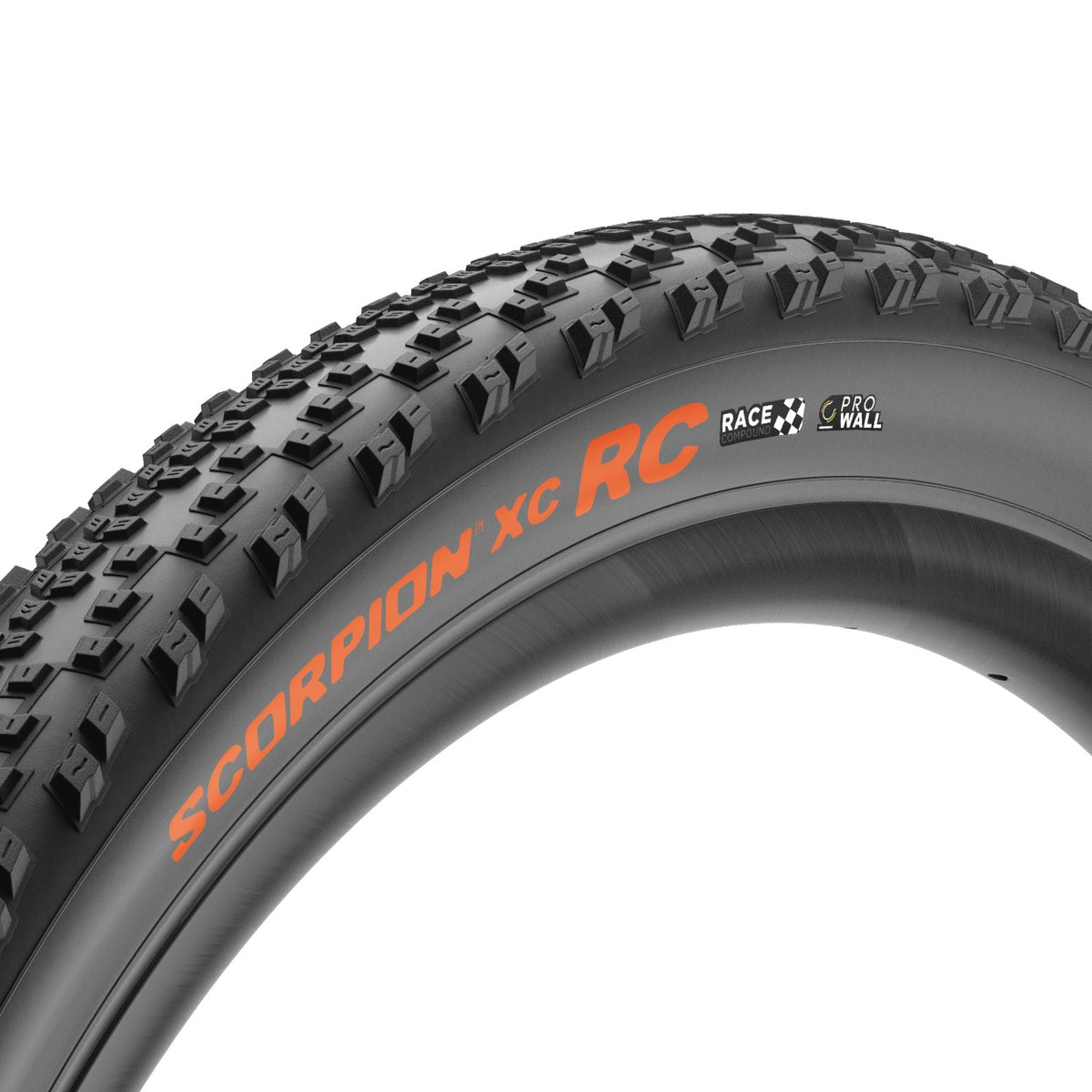 Pneumatico PIRELLI SCORPION RACE XC RC ProWall 29x2.40 Tubeless Ready con cerchietto pieghevole Nero/Arancione