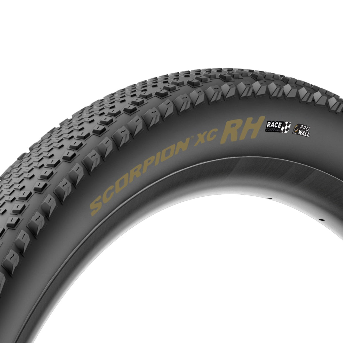 Copertone PIRELLI SCORPION RACE XC RH ProWall 29x2.40 Tubeless Ready pieghevole nero/oro