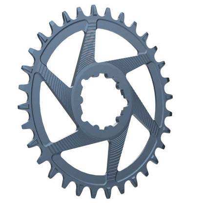Piatto Mono E-THIRTEEN HELIX RACE 11/12V Direct Mount SRAM Boost Offset 3mm Grigio