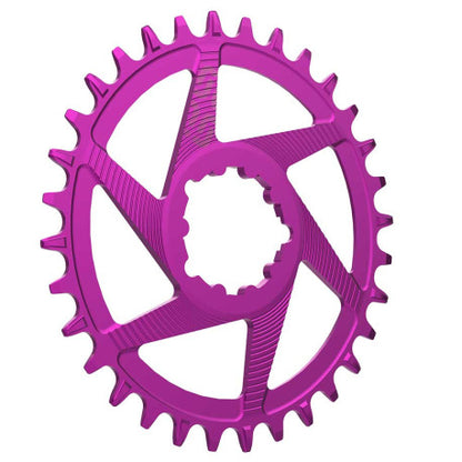 Piatto Mono E-THIRTEEN HELIX RACE 11/12V Direct Mount SRAM Boost Offset 3mm Viola