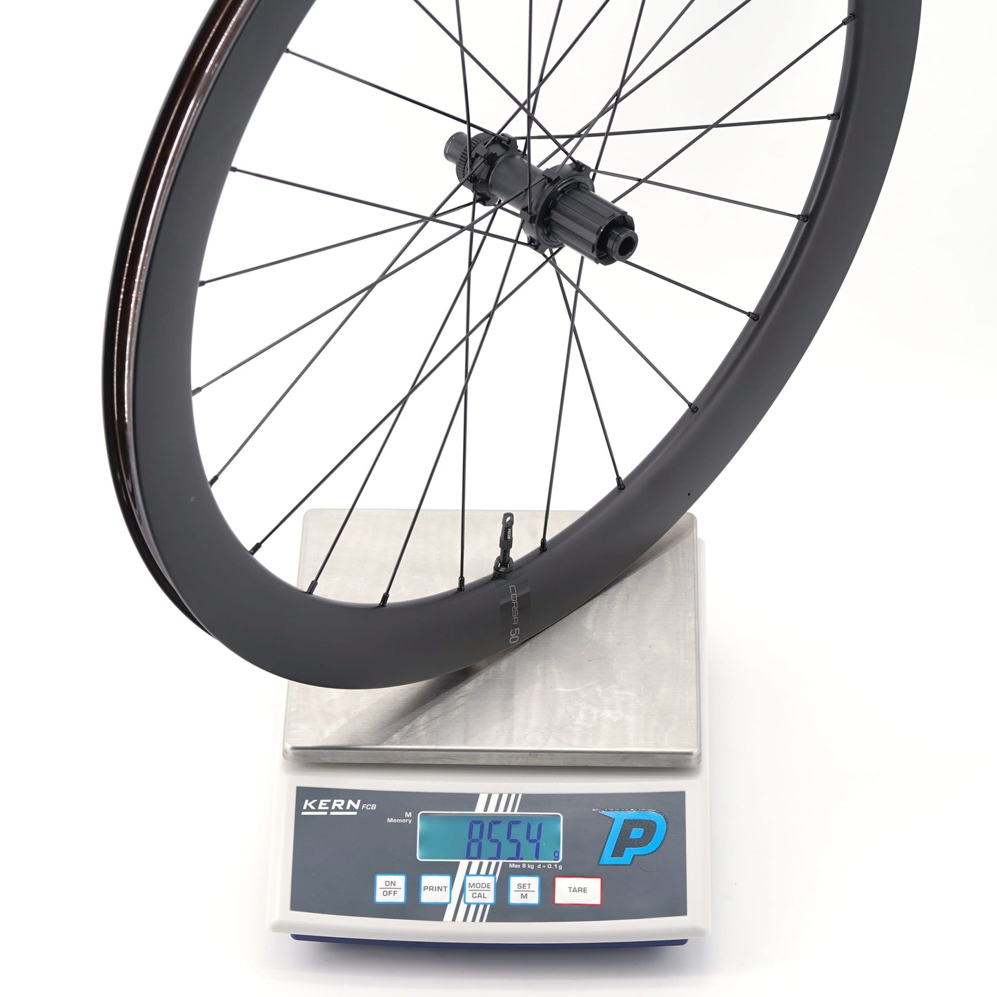 Coppia di ruote SCOM CORSA 50 Tubeless Ready (bloccaggio centrale)