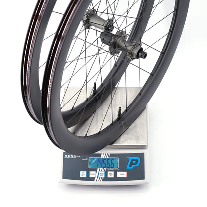 Coppia di Ruote SCOM AERO 50 Tubeless Ready (Center Lock)