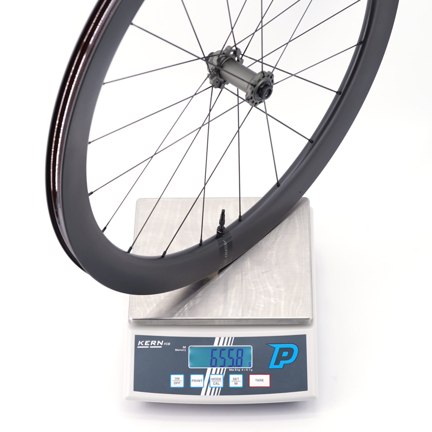 Coppia di ruote SCOM AERO 50 Tubeless Ready (bloccaggio centrale)