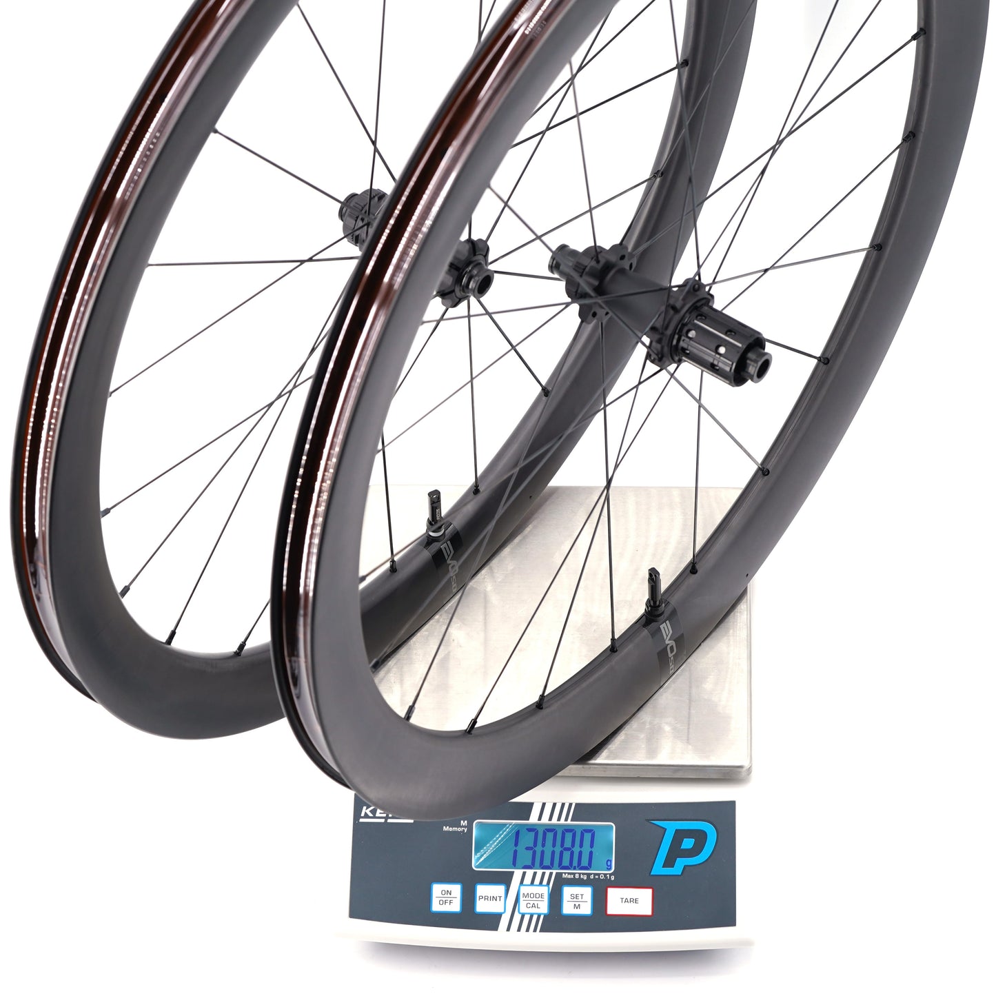 Coppia di ruote SCOM EVO Tubeless Ready (bloccaggio centrale)