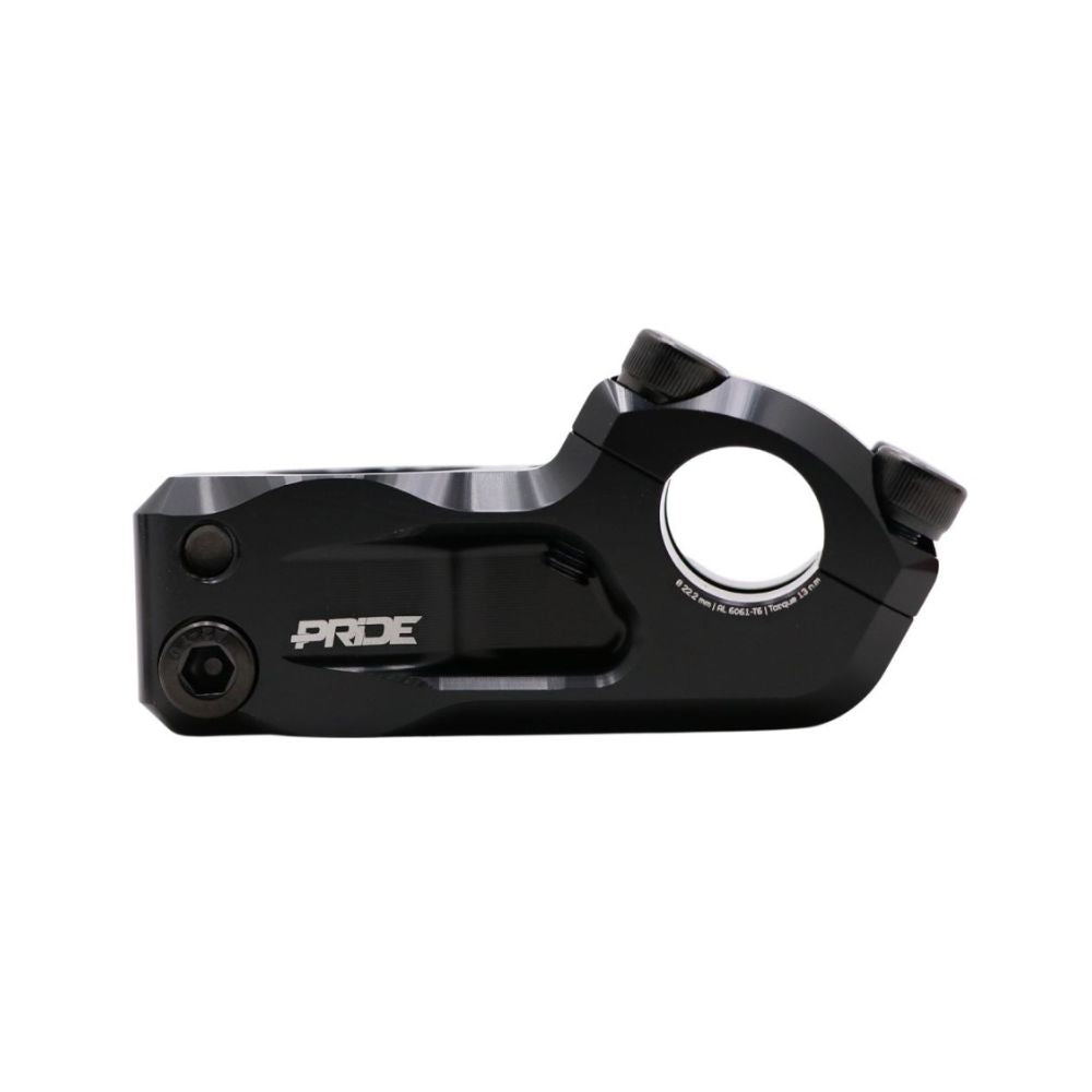 Attacco Manubrio PRIDE CAYMAN V2 Ø22.2mm Nero