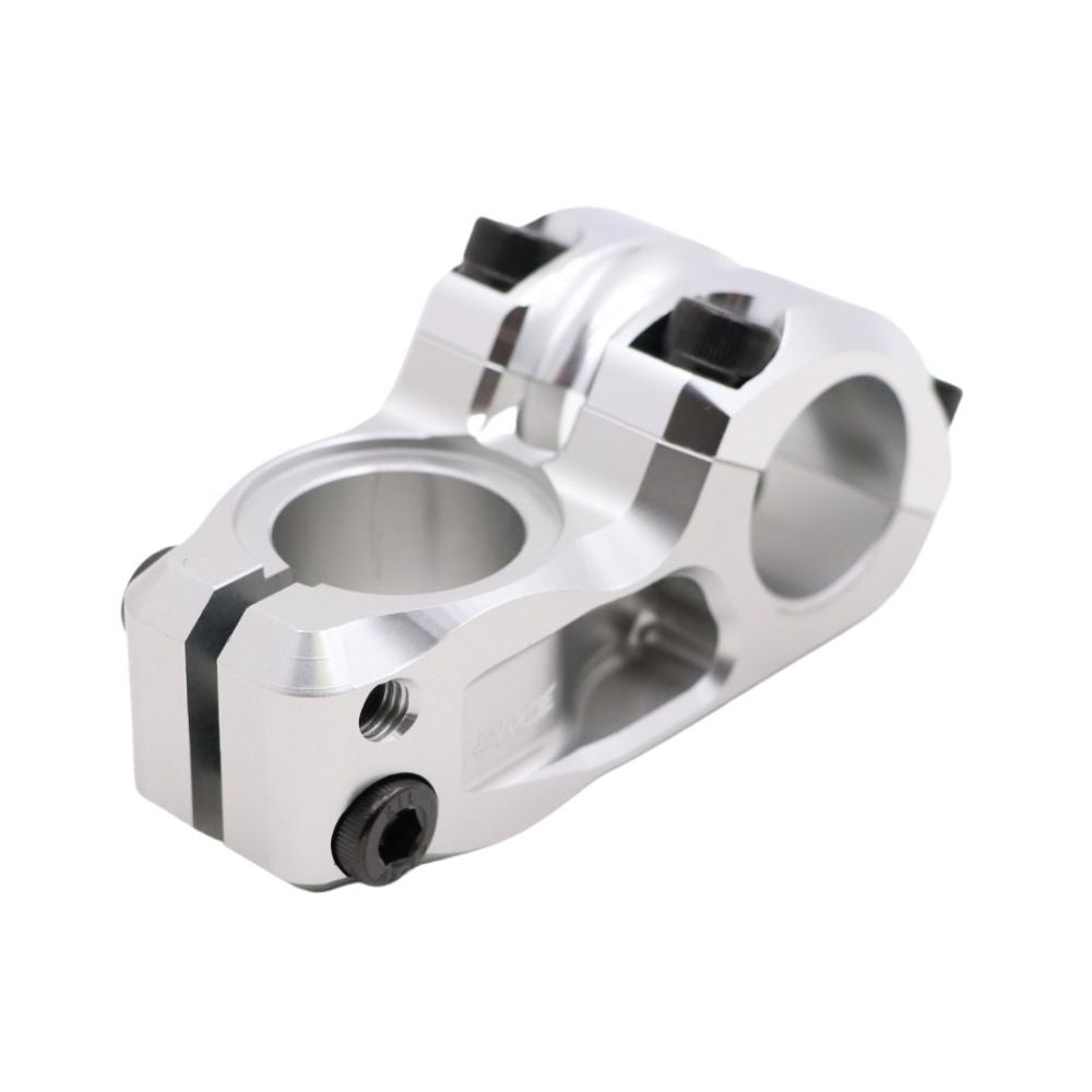 Attacco Manubrio PRIDE CAYMAN V2 Ø31.8mm Argento