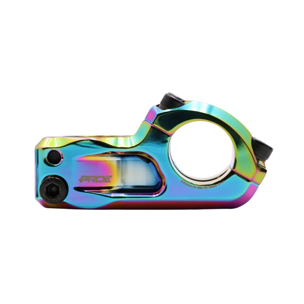 Attacco Manubrio PRIDE CAYMAN V2 Ø31.8mm Oil Slick