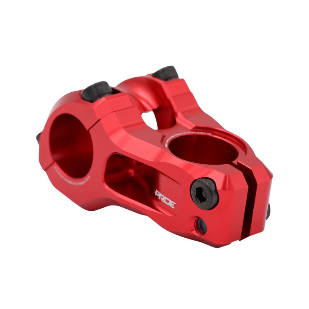 Attacco Manubrio PRIDE FTL Ø31.8mm Rosso