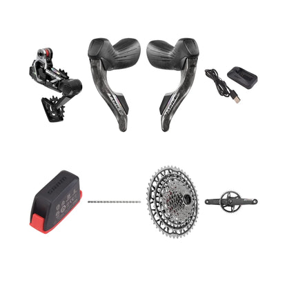 Gruppo SRAM FORCE AXS XPLR E1 1x13V Misuratore di Potenza