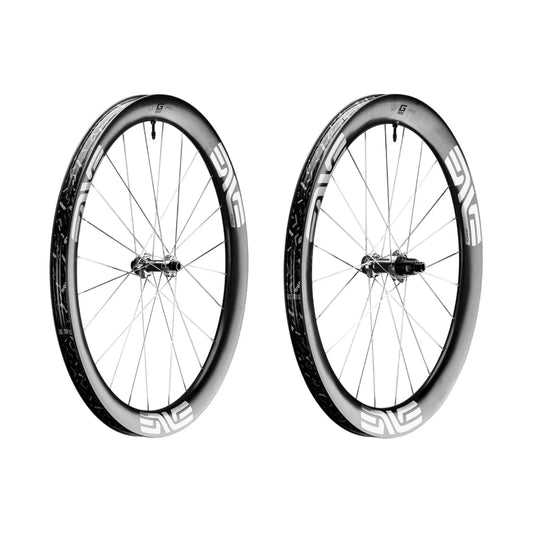 Coppia di ruote ENVE G SES 4.5 Tubeless Ready (Center Lock) nero/cromo
