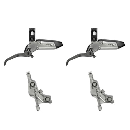 Coppia di Freni SRAM LEVEL ULTIMATE STEALTH 4 pistoni Argento
