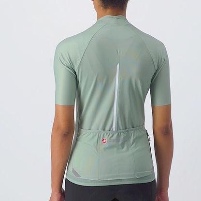 Maglia CASTELLI ENDURANCE W Donna Maniche Corte Verde