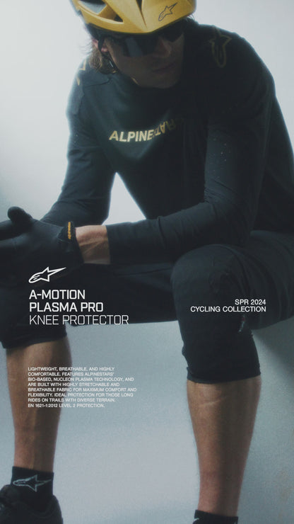 Ginocchiere ALPINESTARS A-IMPACT PLASMA PRO Nero/Bianco