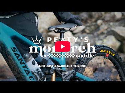 Sella PEATY'S Monarch Rail in cromo nero