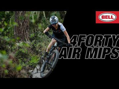 Casco MTB BELL 4FORTY AIR MIPS Bianco/Nero Opaco