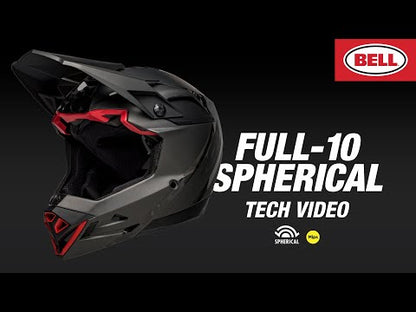 Casco MTB BELL FULL-10 MIPS SPHERICAL FASTHOUSE Nero/Bianco
