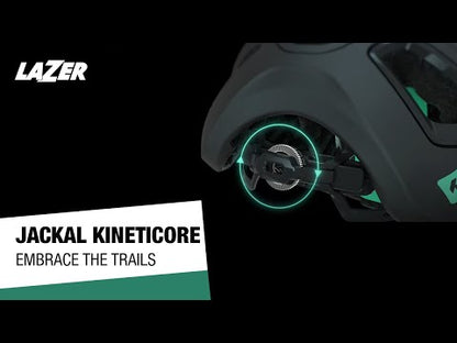 Casco MTB LAZER JACKAL KINETICORE Nero Opaco