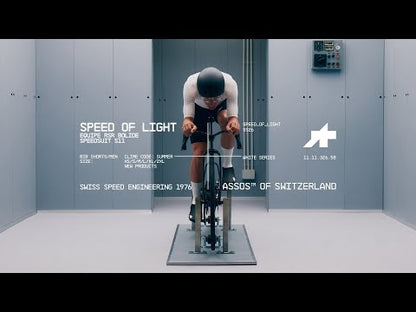 Salopette Corta con Bretelle ASSOS EQUIPE RSR BOLIDE S11 Nero