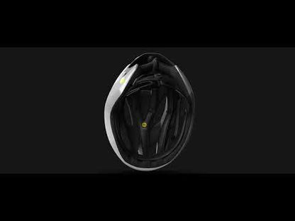Casco da Strada MET TRENTA 3K CARBON - Edizione Limitata Tadej Pogacar World Champion Rainbow