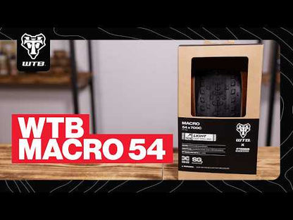Copertone WTB MACRO 54 700x54c Dual DNA SG2 Tubeless Ready beige