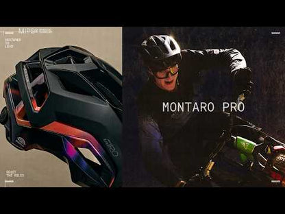 Casco MTB GIRO MONTARO PRO Nero Opaco
