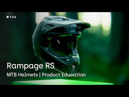 Casco MTB FOX RAMPAGE RS MIPS CRYPT Bianco