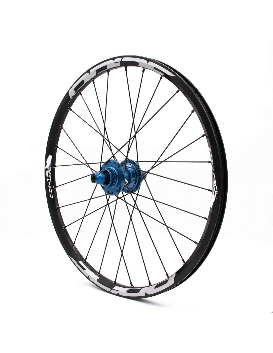 Coppia di Ruote PRIDE 20" (451mm) Control V1 Disc Assi 10/10mm Blu