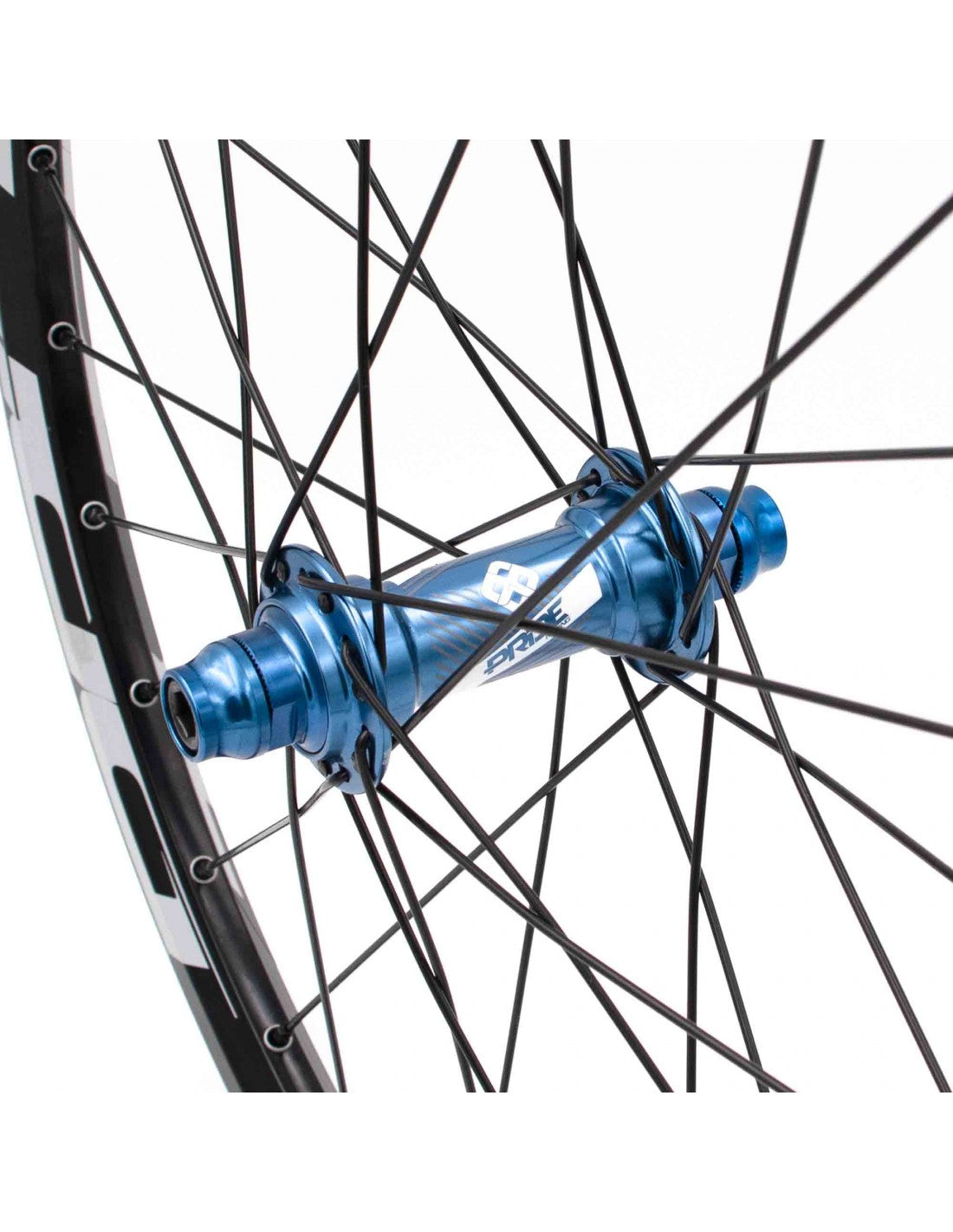 Coppia di Ruote PRIDE 20" (451mm) Control V1 Disc Assi 10/10mm Blu