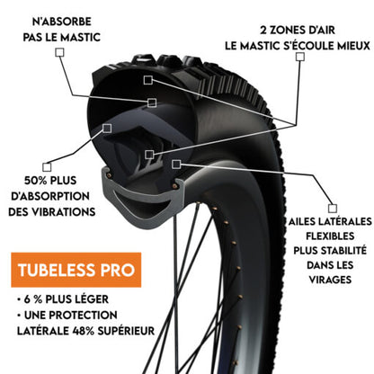 Mousse Anti-Pizzicamento Tubeless TANNUS PRO 27.5x2.10-2.60