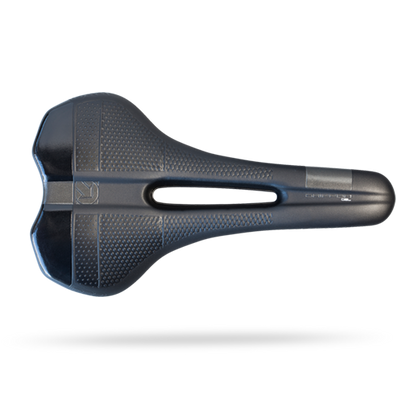 Sella PRO GRIFFON GEL 142mm Rotaie Inox Nera