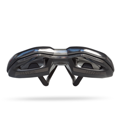 Sella PRO GRIFFON GEL 142mm Rotaie Inox Nera