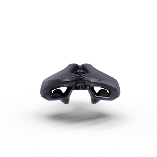 Sella PRO Stealth Aero 132 mm binari in carbonio nero