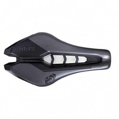 Sella PRO TSA TT/Tri 1.2 STEALTH AERO 132mm Rotaie Inox Nera