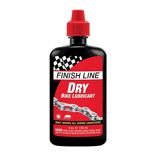 Lubrificante per Catena FINISH LINE DRY LUBE Teflon - Tutte le Condizioni (120 ml)