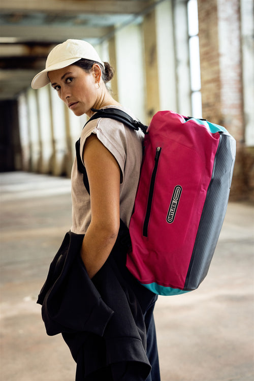Borsone da viaggio ORTLIEB DUFFLE LITE Cyber Blue/Pink
