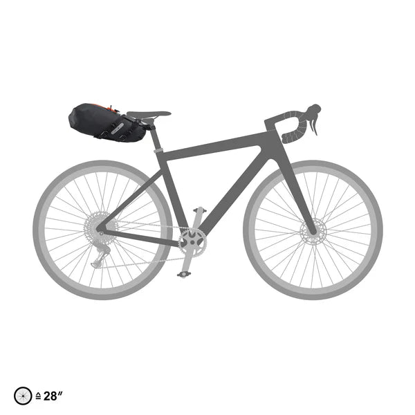 ORTLIEB SEAT PACK QR 7,5 L Borsa da sella nera