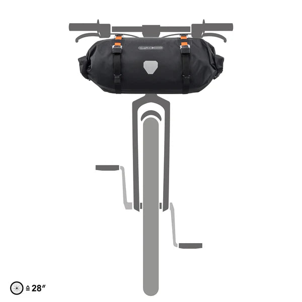 ORTLIEB HANDLEBAR PACK FLEX 9 L Borsa da manubrio nera