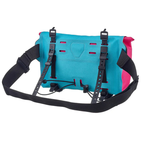 Borsa da manubrio ORTLIEB VELO SLING 3 L Cyber Blue/Pink