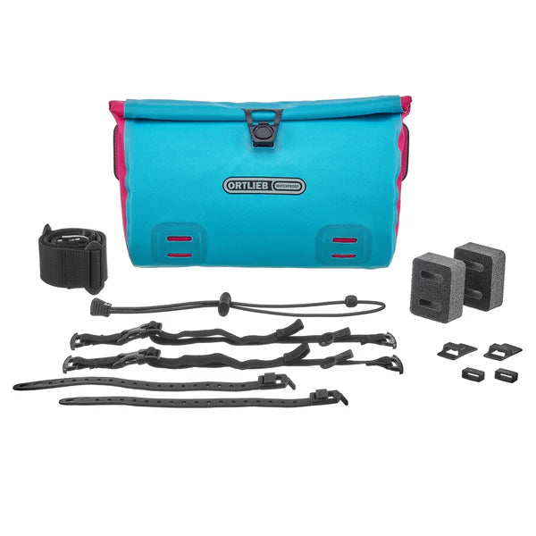 Borsa da manubrio ORTLIEB VELO SLING 3 L Cyber Blue/Pink