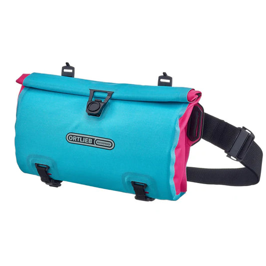Borsa da manubrio ORTLIEB VELO SLING CYBER 3 L Cyber Blue/Pink