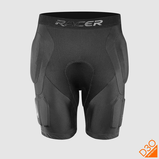 Pantaloncini protettivi RACER D3O nero