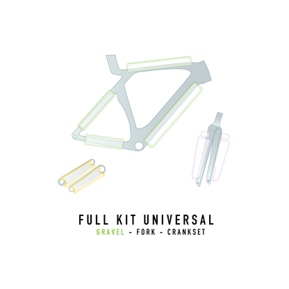 Protezione Telaio MONKEY'S SAUCE FULL UNIVERSAL Gravel Opaco