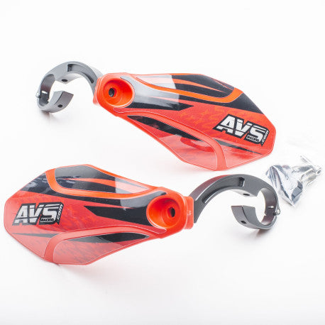 AVS KIT DECO Paramano Alu Gamba Rosso/Nero