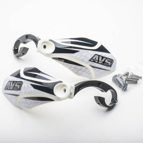 AVS KIT DECO Paramano in alluminio bianco/nero