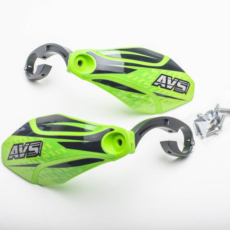 AVS KIT DECO Paramano in alluminio verde chiaro/nero