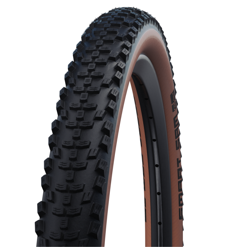 Copertone SCHWALBE SMART SAM 29x2.60 ADDIX PERFORMANCE RACEGUARD Tubetype Soft Nero/Marrone