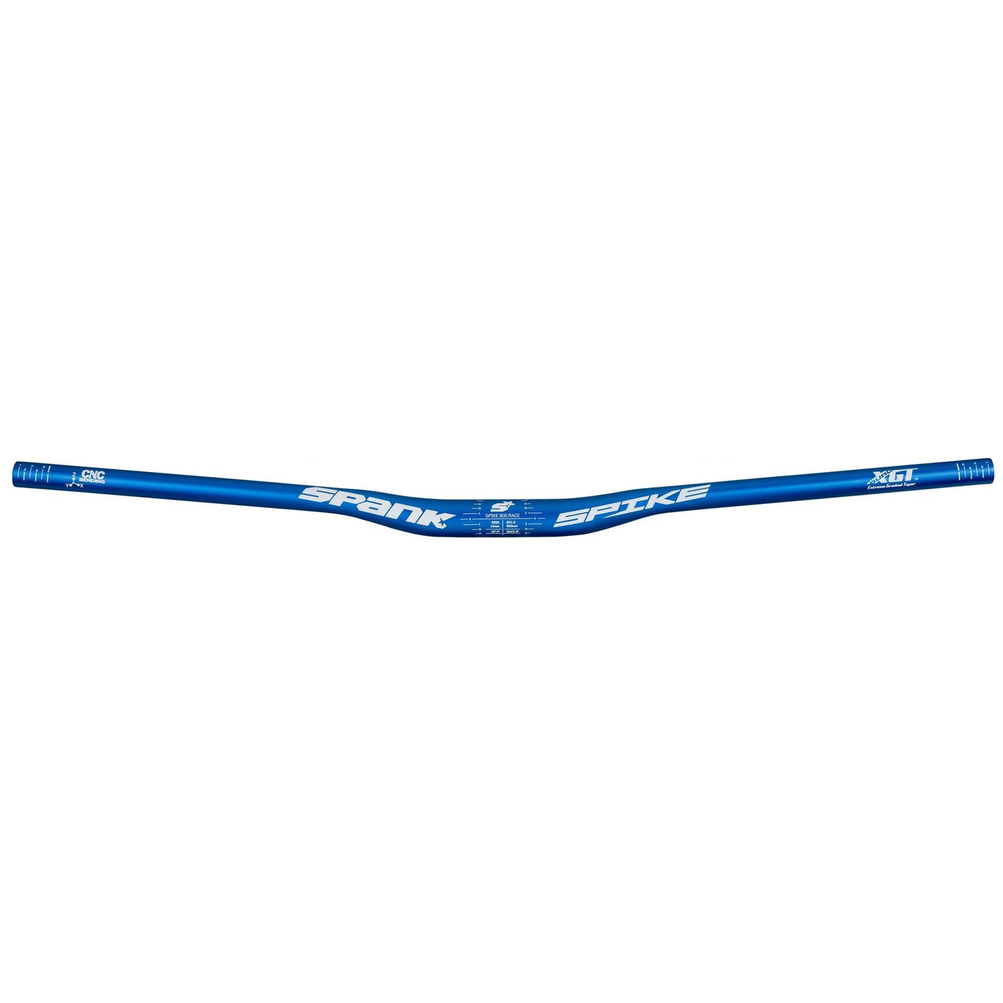 Manubrio SPANK SPIKE 800 RACE Rise 15mm 800mm Blu