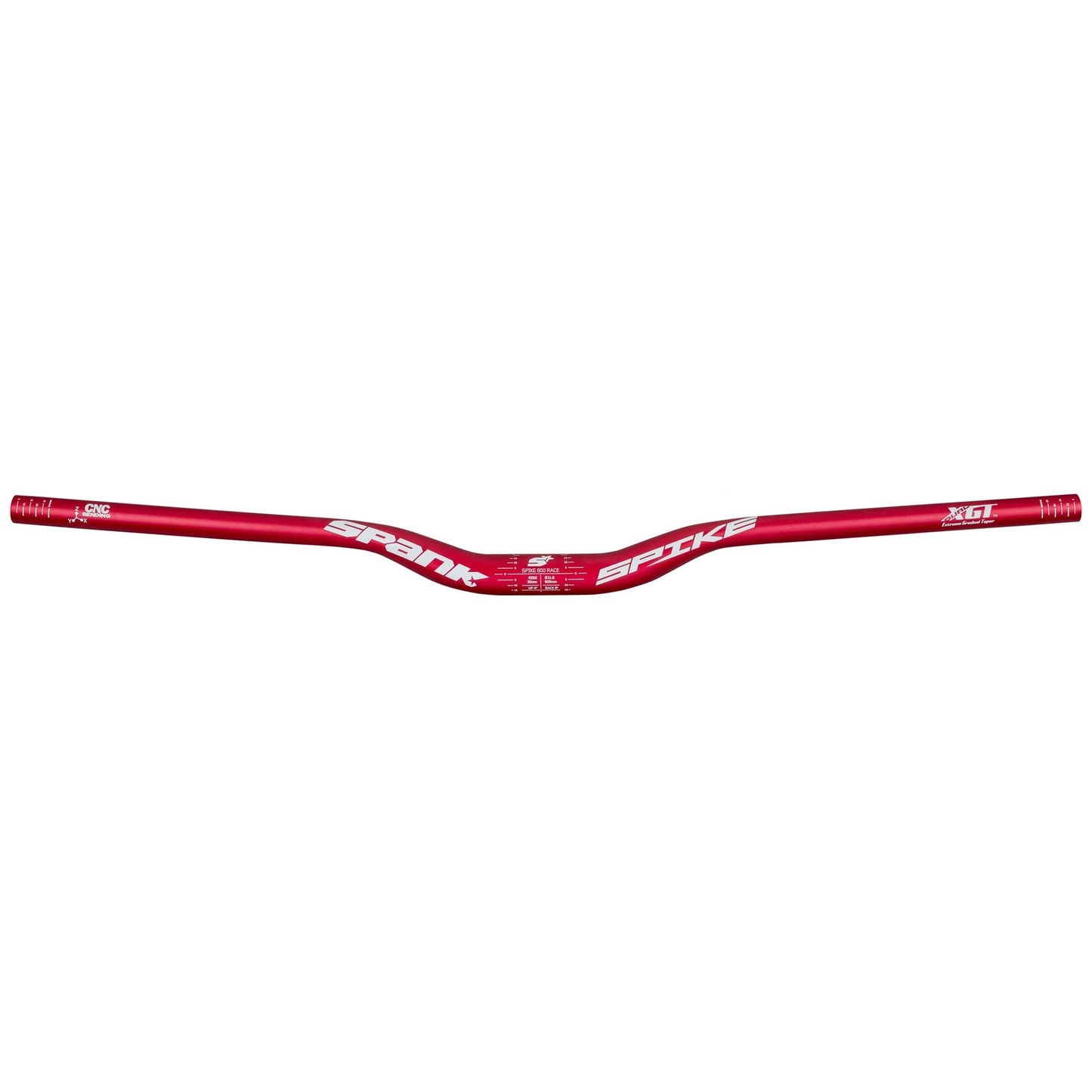 Manubrio SPANK SPIKE 800 RACE Rise 30mm 800mm Rosso